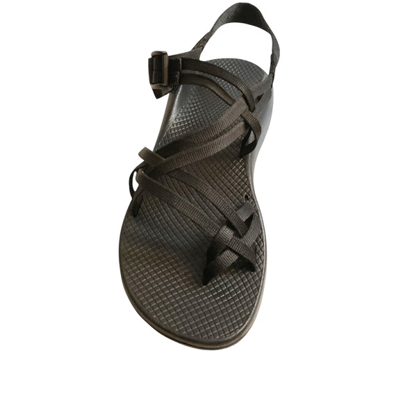 Chaco Z/2 Classic Women’s Black Sandals Size 11 Toe Loop Adjustable Strap Hiking - Picture 4 of 15